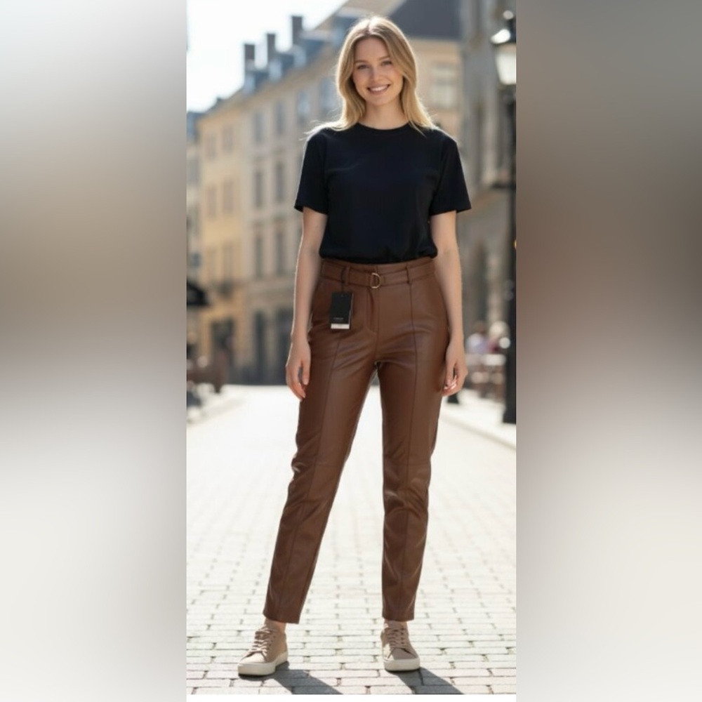 Marc Jacob’s New York Chocolate Faux Leather Pants